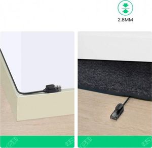 Ugreen Ugreen kabel przewód internetowy sieciowy Ethernet patchcord RJ45 Cat 6A UTP 1000Mbps 5 m czarny (70654) 12