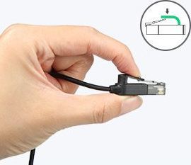 Ugreen Ugreen kabel przewód internetowy sieciowy Ethernet patchcord RJ45 Cat 6A UTP 1000Mbps 1 m czarny (70332) uniwersalny (58914-uniw) - 58914-uniw 13