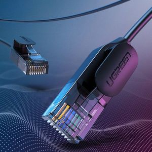 Ugreen Ugreen kabel przewód internetowy sieciowy Ethernet patchcord RJ45 Cat 6A UTP 1000Mbps 1 m czarny (70332) uniwersalny (58914-uniw) - 58914-uniw 3