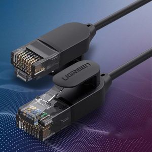 Ugreen Ugreen kabel przewód internetowy sieciowy Ethernet patchcord RJ45 Cat 6A UTP 1000Mbps 1 m czarny (70332) uniwersalny (58914-uniw) - 58914-uniw 4