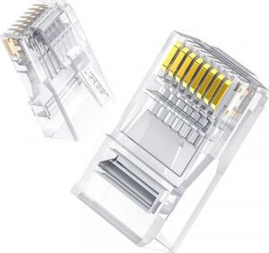 Ugreen Ugreen 10x wtyk wtyczka złączka końcówka RJ45 8P8C Cat 6 przezroczysty (50961) 15