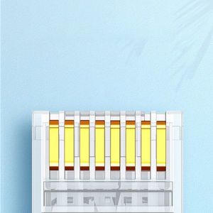 Ugreen Ugreen 10x wtyk wtyczka złączka końcówka RJ45 8P8C Cat 6 przezroczysty (50961) 31