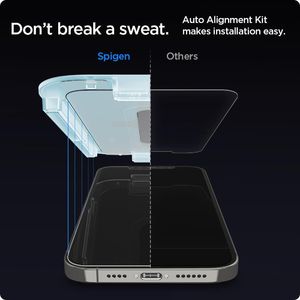 Spigen Szkło Hartowane Glass.Tr Ez Fit 2-Pack iPhone 12 Pro / iPhone 12 3