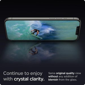 Spigen Szkło Hartowane Glass.Tr Ez Fit 2-Pack iPhone 12 Pro / iPhone 12 7
