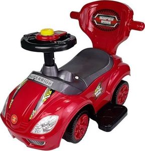 Lean Cars Jeździk z Pchaczem Mega Car 3w1 Czerwony 9