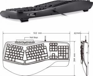 Klawiatura Perixx PERIBOARD-312 (11350) 4