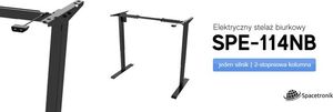 Spacetronik Czarne 160 cm x 80 cm 2