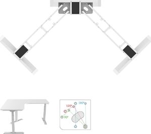 Spacetronik Elektryczny stelaż biurkowy (SPE-323TW) 3