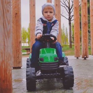 Woopie Traktor na Pedały Zielony 2