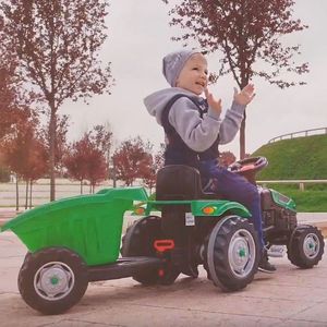 Woopie Traktor na Pedały Zielony 4