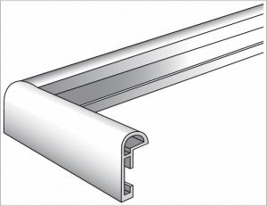 Ramka Walther 30x30, srebrna (KS330H) 2