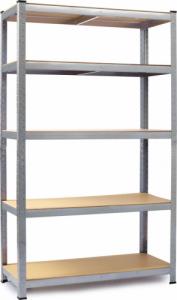 Humberg Regał metalowy magazynowy 150 x 75 x 30 cm Humberg 4840 3