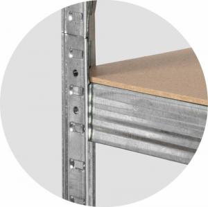 Humberg Regał metalowy magazynowy 180x90x30 cm (4843) 4
