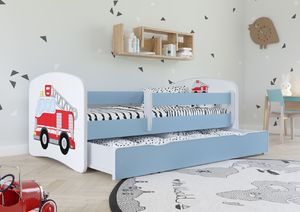Kocot Kids Łóżko BABY DREAMS straż pożarna z barierką 2