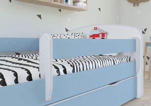 Kocot Kids Łóżko BABY DREAMS straż pożarna z barierką 3