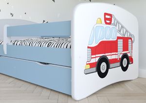 Kocot Kids Łóżko BABY DREAMS straż pożarna z barierką 4
