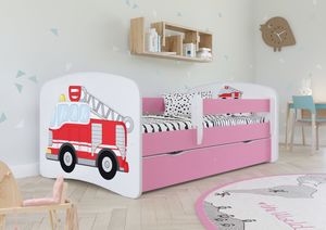 Kocot Kids Łóżko BABY DREAMS straż pożarna z barierką 6