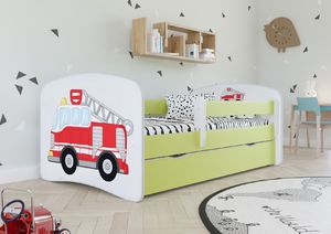 Kocot Kids Łóżko BABY DREAMS straż pożarna z barierką 7