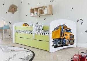 Kocot Kids Łóżko BABY DREAMS ciężarówka dla chłopca z szufladą 2