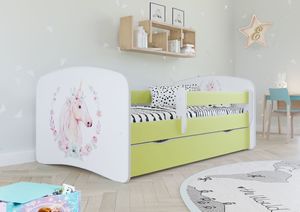 Kocot Kids Łóżko BABY DREAMS konik dla dziewczynki z barierką 4