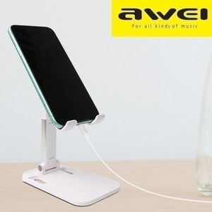 Podstawka Awei Uchwyt biurkowy AWEI X11 biały/white 4