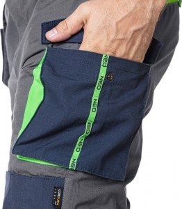 Neo Spodnie robocze PREMIUM, 100% bawełna, ripstop, rozmiar XL 4