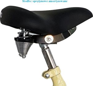 Enero  Rower 3-kołowy 24" rehabilitacyjny waniliowy 8