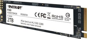 Dysk SSD Patriot P300 2TB M.2 2280 PCI-E x4 Gen3 NVMe (P300P2TBM28) 5