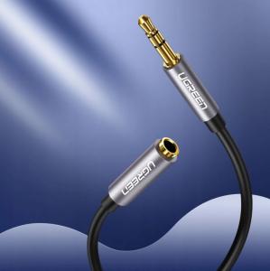Kabel Ugreen Jack 3.5mm - Jack 3.5mm 2m srebrny (10594) 4