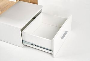 Elior Biurko młodzieżowe z półkami Simba - białe 4
