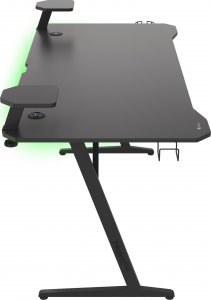 Biurko GENESIS Holm 510 RGB Czarne 160 cmx75 cm 8