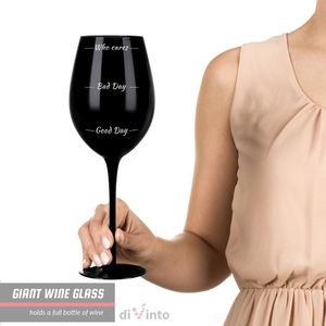 Handlosfera GIGANTYCZNY KIELISZEK DIVINTO - WHO CARES - BLACK 5