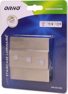Oprawa schodowa Orno Lepus LED satynowy (OR-OS-1531L6/N) 2