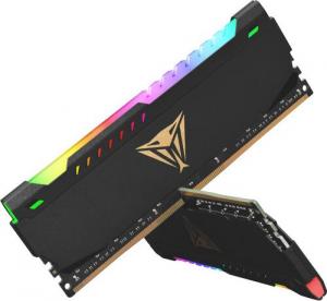 Pamięć Patriot Viper Steel RGB, DDR4, 16 GB, 3200MHz, CL18 (PVSR416G320C8K) 3