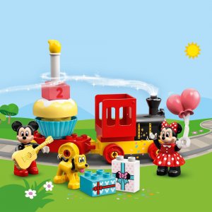 LEGO Duplo Disney Urodzinowy pociąg myszek Miki i Minnie (10941) 5