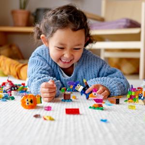 LEGO Classic Kreatywne przezroczyste klocki (11013) 5