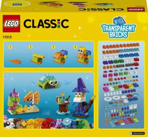 LEGO Classic Kreatywne przezroczyste klocki (11013) 9