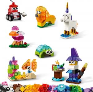 LEGO Classic Kreatywne przezroczyste klocki (11013) 11