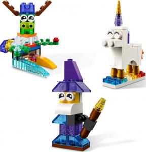 LEGO Classic Kreatywne przezroczyste klocki (11013) 13