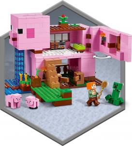 LEGO Minecraft Dom w kształcie świni (21170) 8