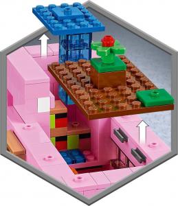 LEGO Minecraft Dom w kształcie świni (21170) 13