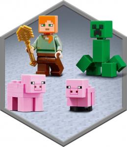 LEGO Minecraft Dom w kształcie świni (21170) 5