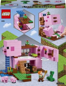 LEGO Minecraft Dom w kształcie świni (21170) 6