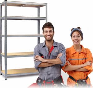 Humberg Regał metalowy magazynowy 180x90x40 (4846) 8