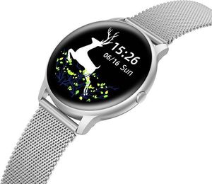 Smartwatch Gino Rossi SW015-3 Srebrny  (SW015-3) 3