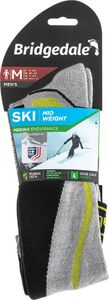 Bridgedale Skarpety narciarskie Ski Midweight Merino P - grey/graphite 48+ 2