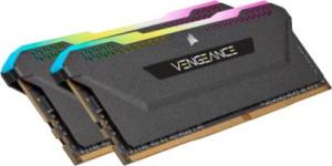Pamięć Corsair Vengeance RGB PRO SL, DDR4, 32 GB, 3200MHz, CL16 (CMH32GX4M2E3200C16) 2