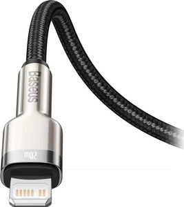 Kabel USB Baseus USB-C - Lightning 1 m Czarny (CATLJK-A01) 4