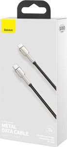 Kabel USB Baseus USB-C - Lightning 1 m Czarny (CATLJK-A01) 5