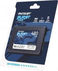 Dysk SSD Patriot Burst Elite 480GB 2.5" SATA III (PBE480GS25SSDR) 8
